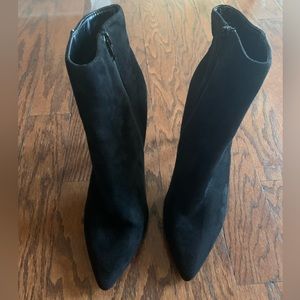 Fashion Nova Suede Booties Size 11